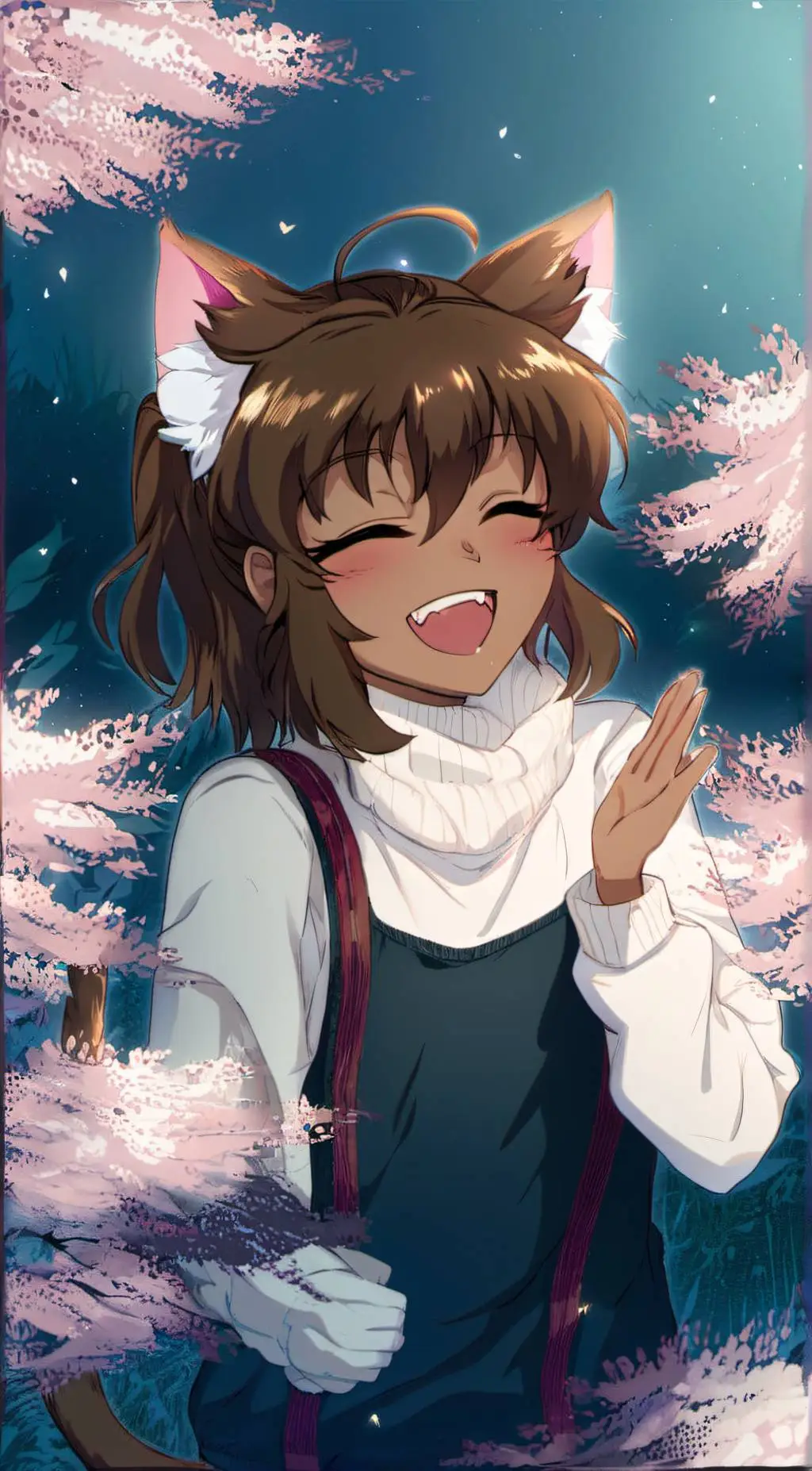 ai character: Luna Nightingale background