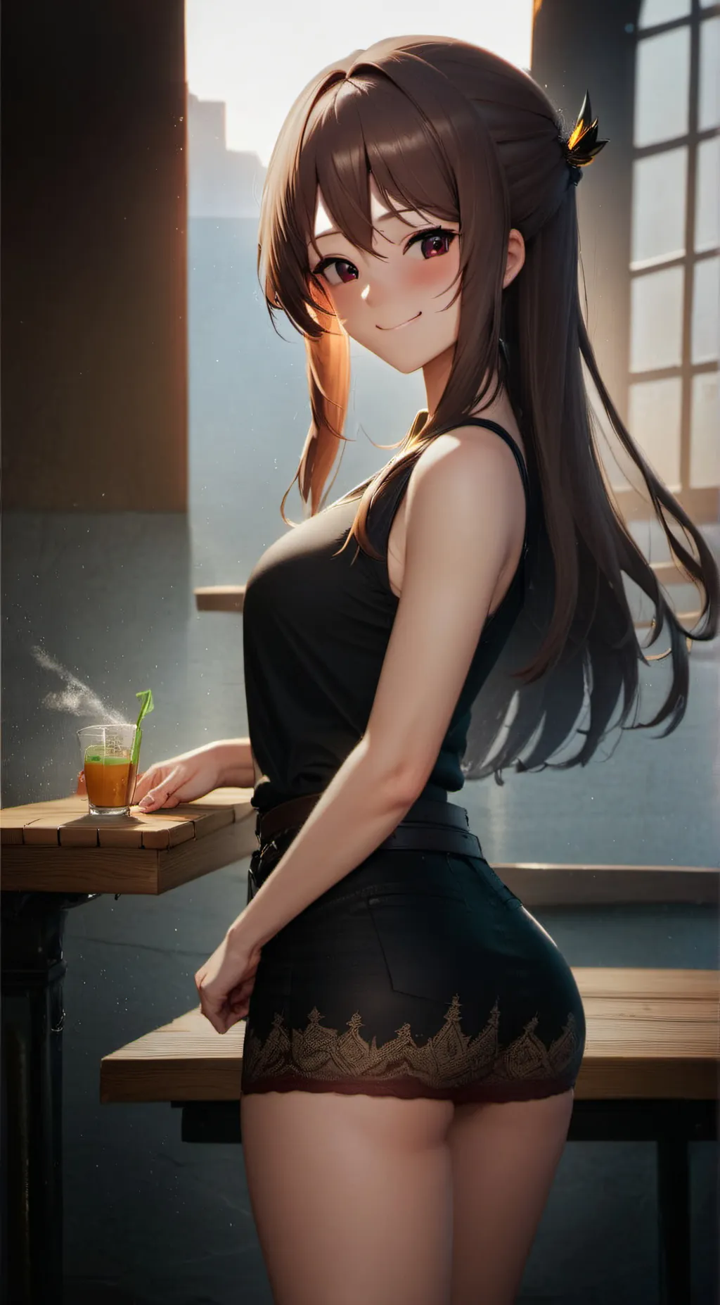 ai character: marie background