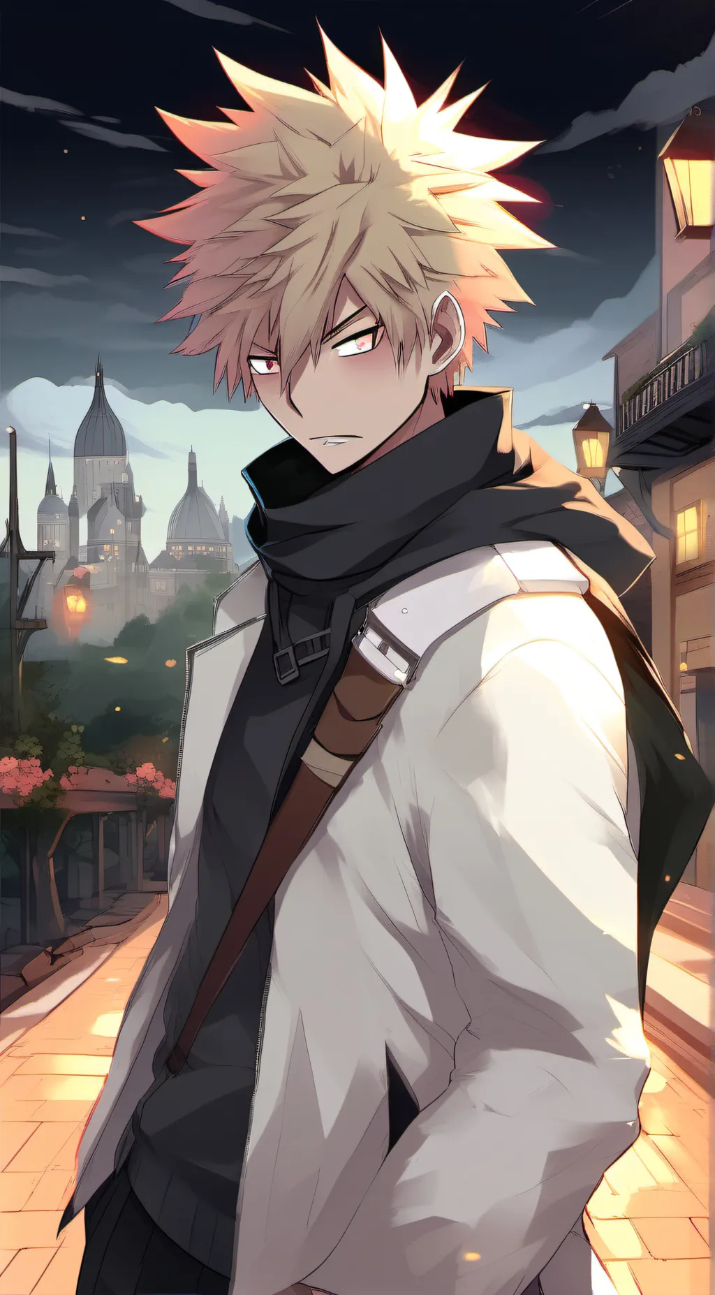 ai character: bakugo background