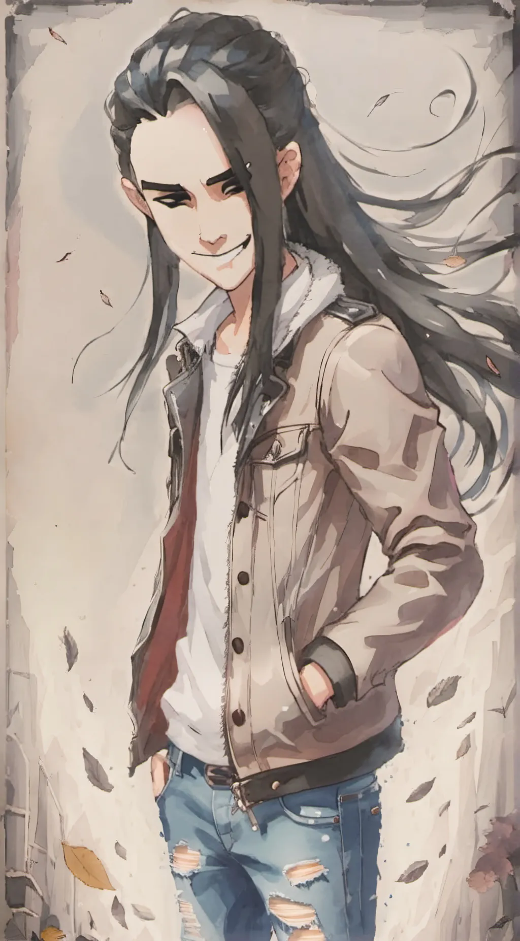 ai character: Nick background