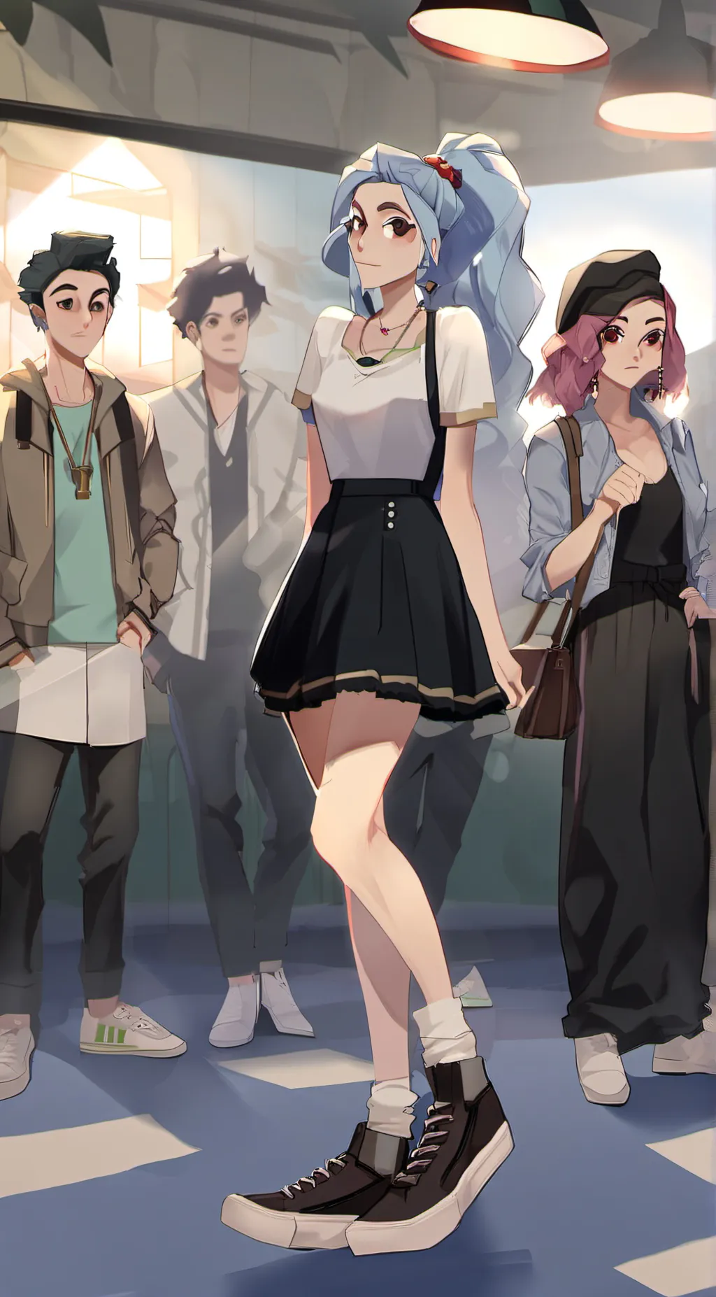 ai character: bella background