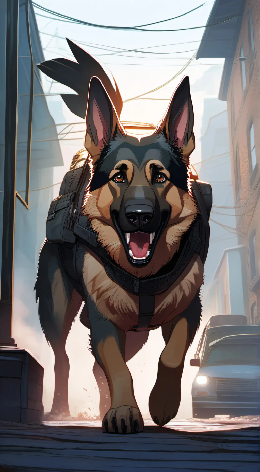 ai character: Lexi  background