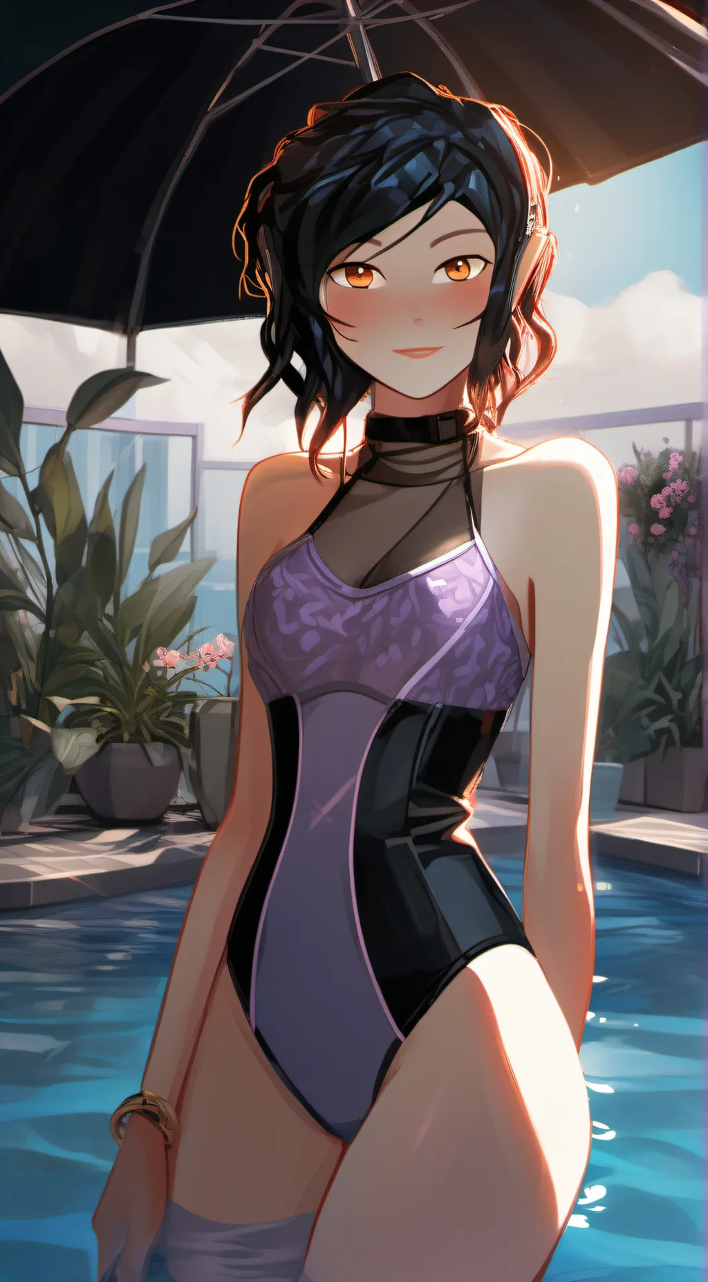 ai character: ella/emma  background