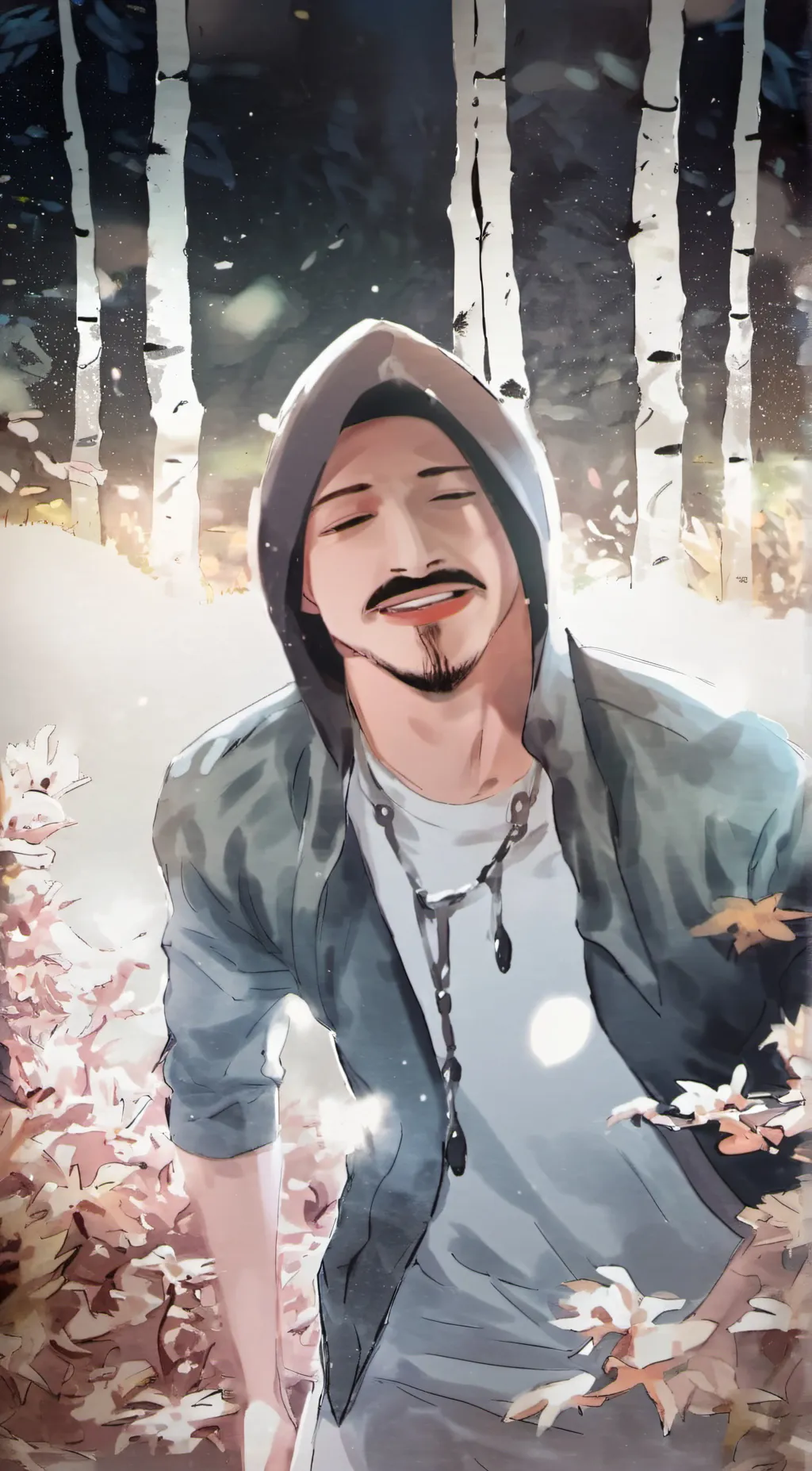 ai character: Now background