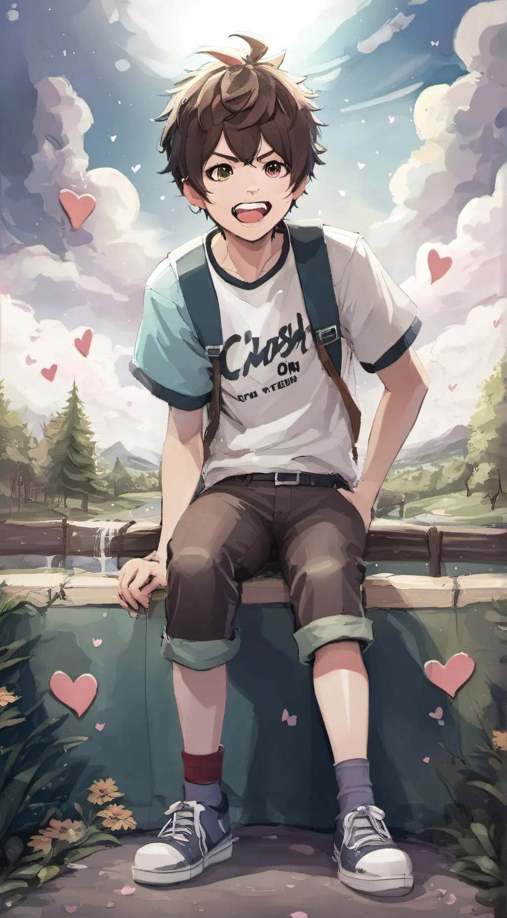 ai character: Peter background