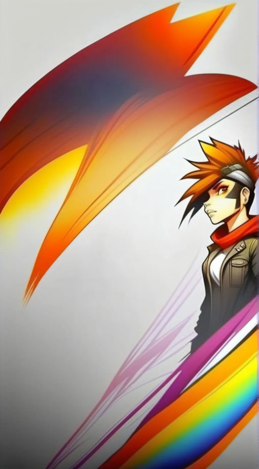 ai character: Lin  background