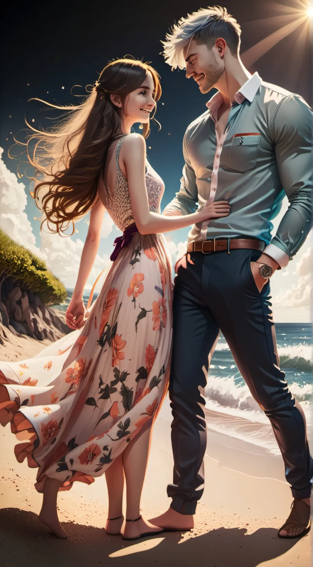 ai character: amy background