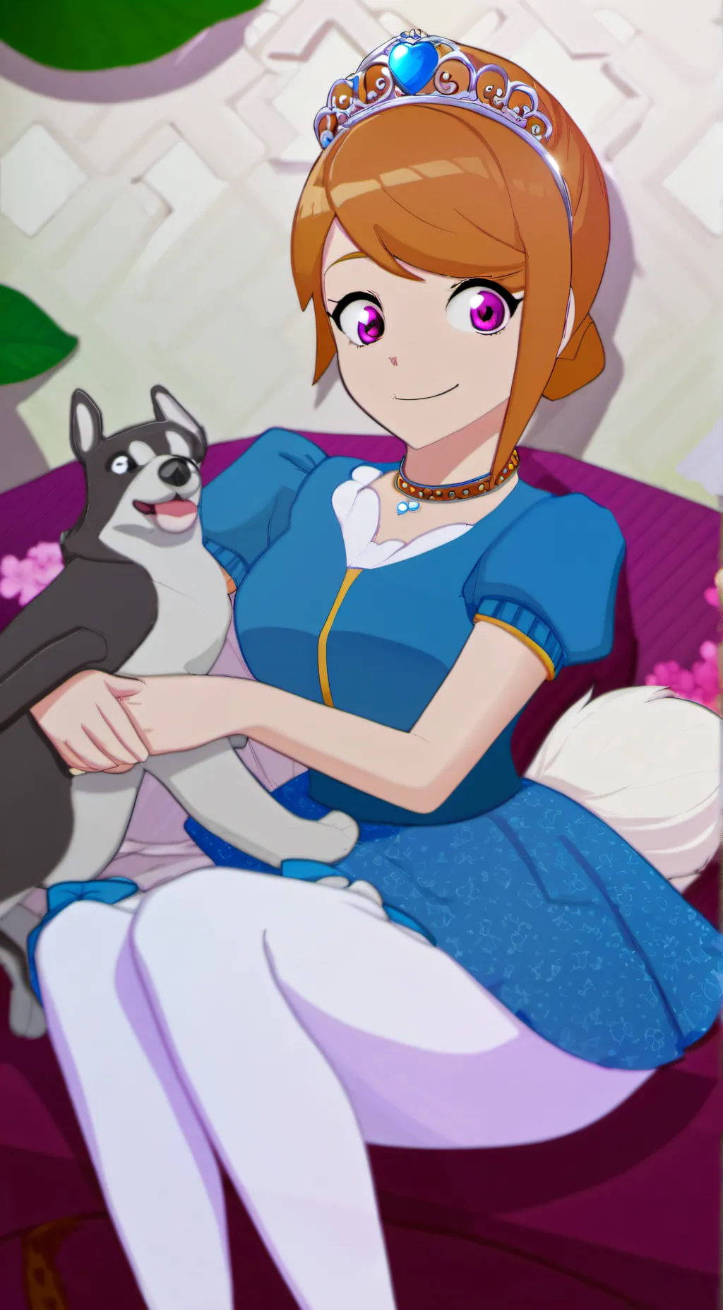 ai character: Vickie  background