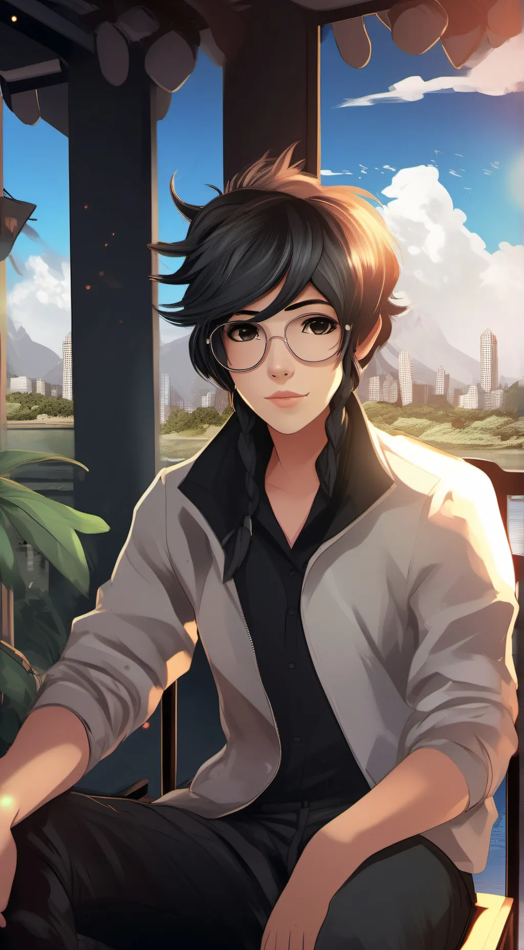 ai character: Hank Thunderman background