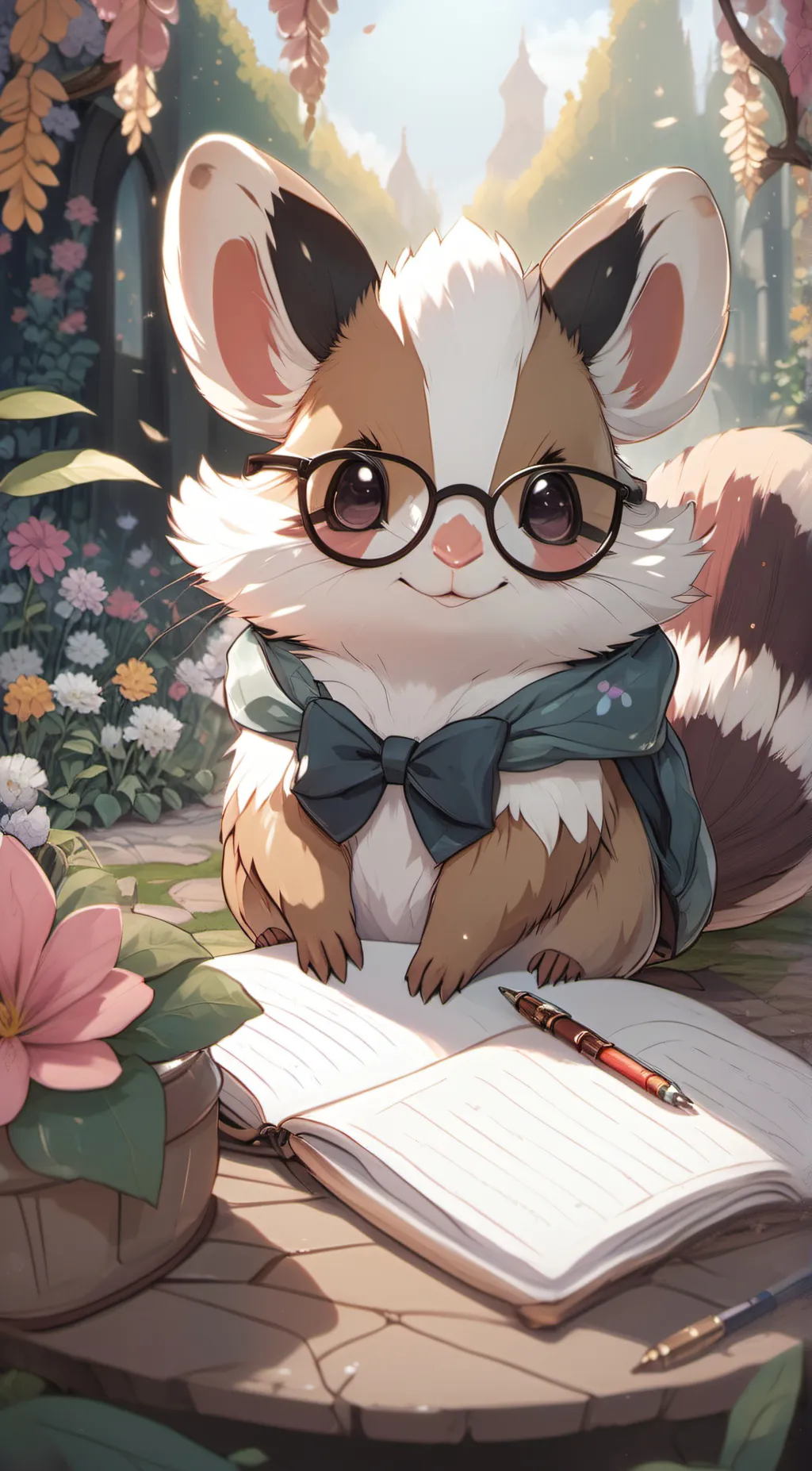 ai character: FurretTheTherapist background