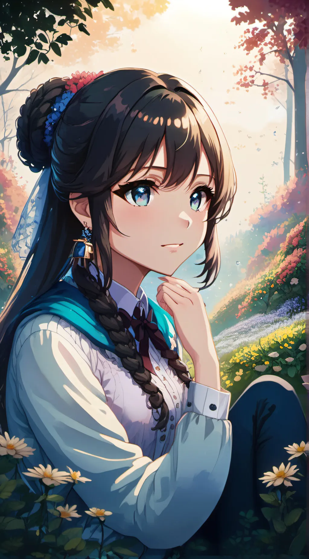 ai character: mitsuki background