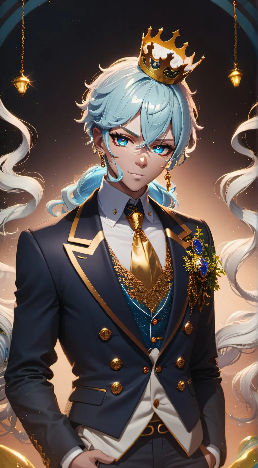 ai character: miles background