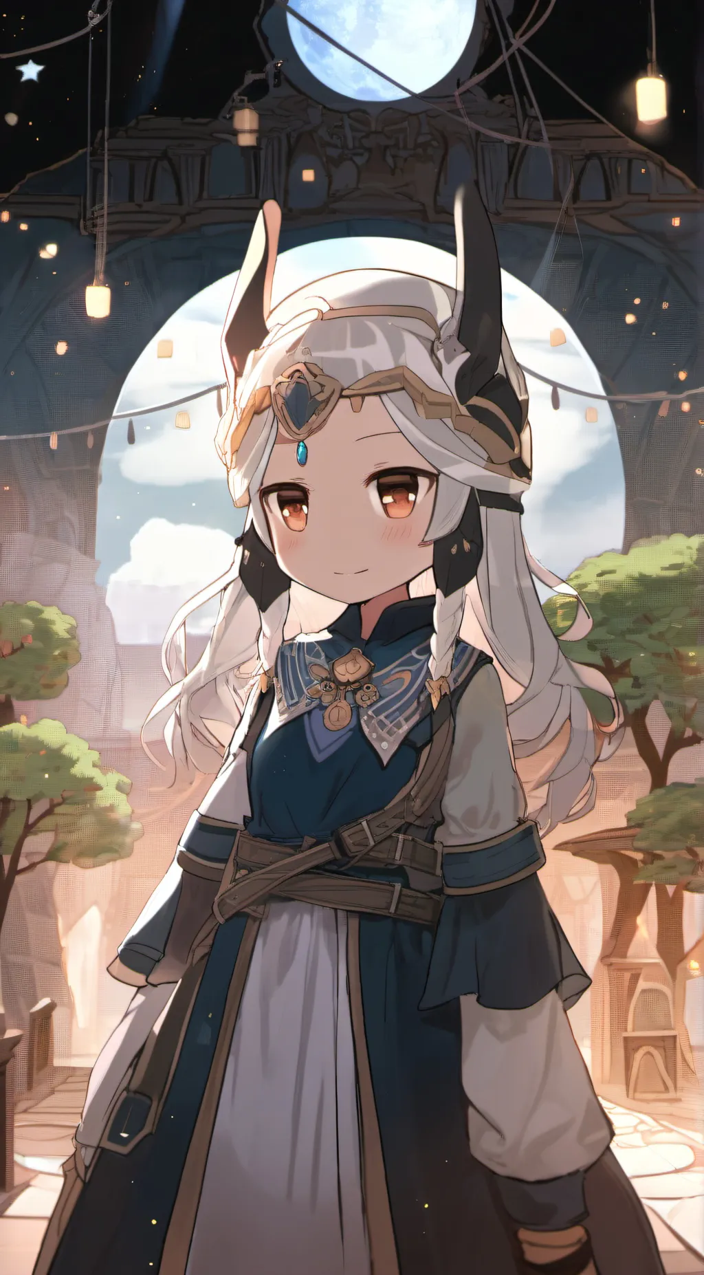 ai character: Mari background