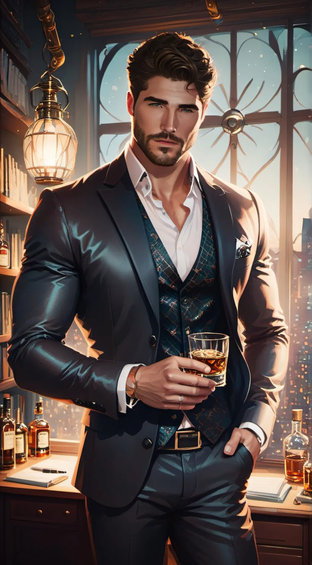 ai character: Leo Makelti background