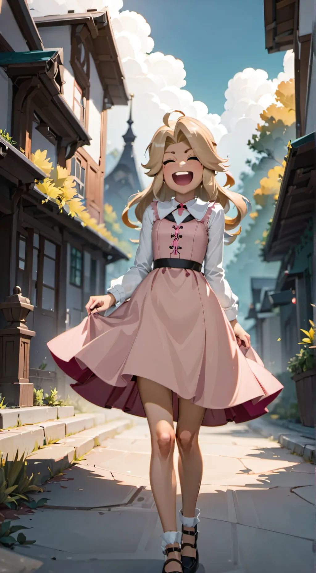 ai character: ellie background