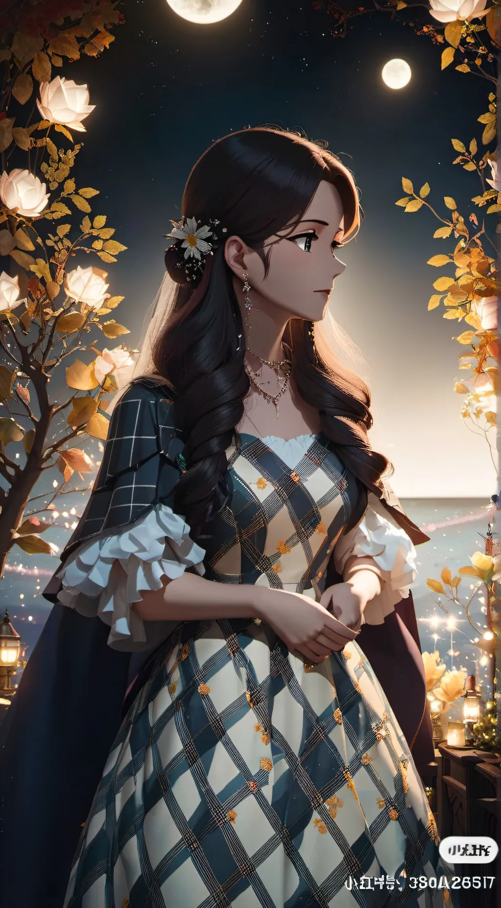 ai character: lily background