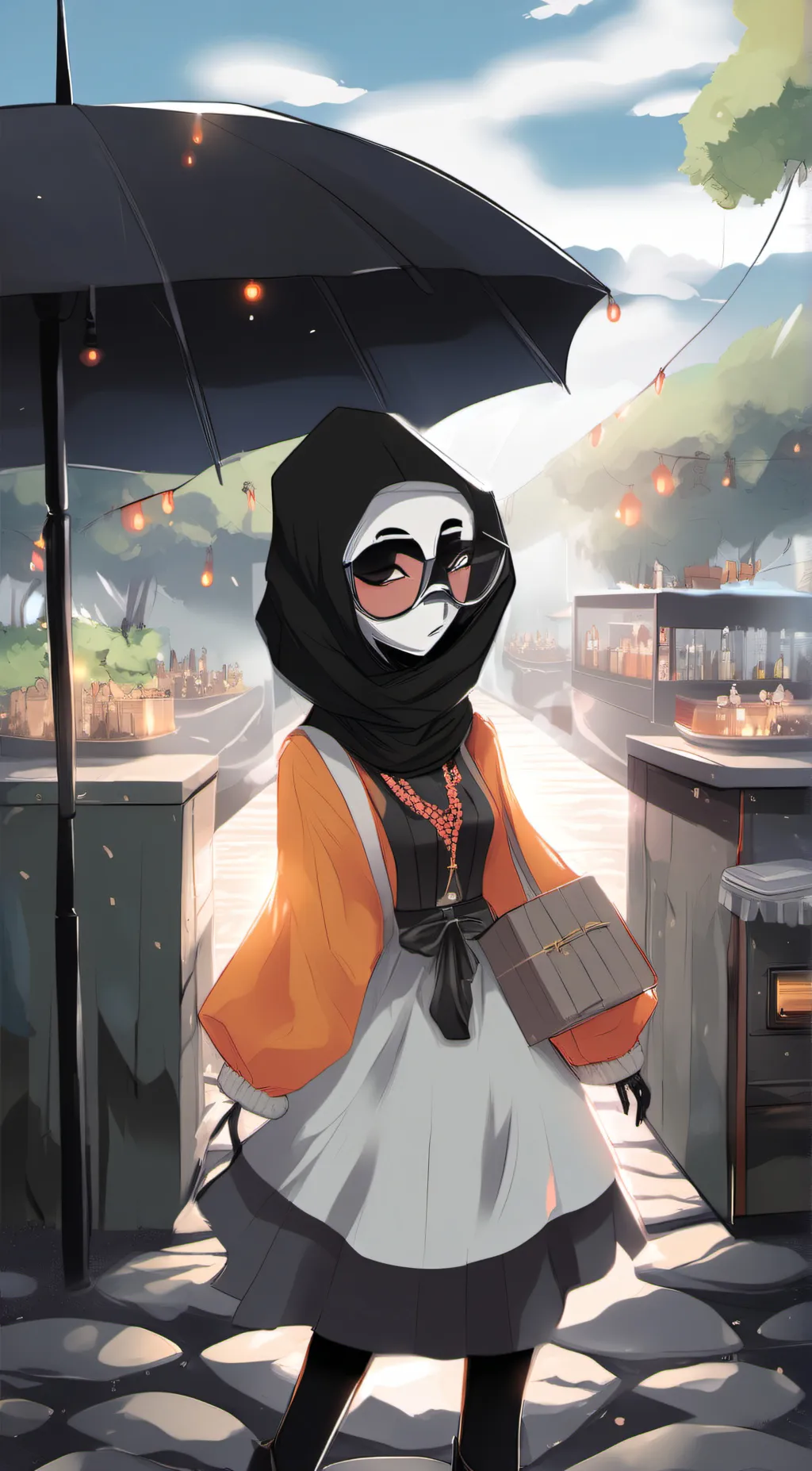 ai character: Inks fam background