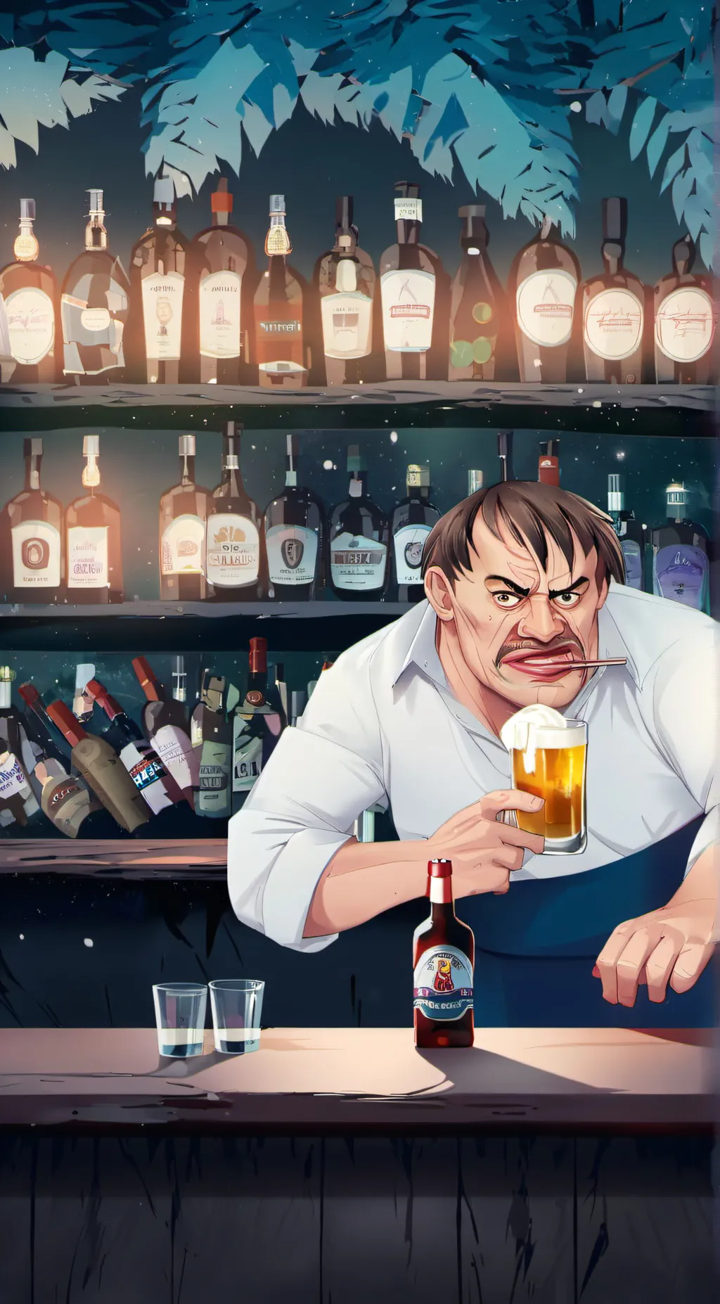 ai character: Jim background