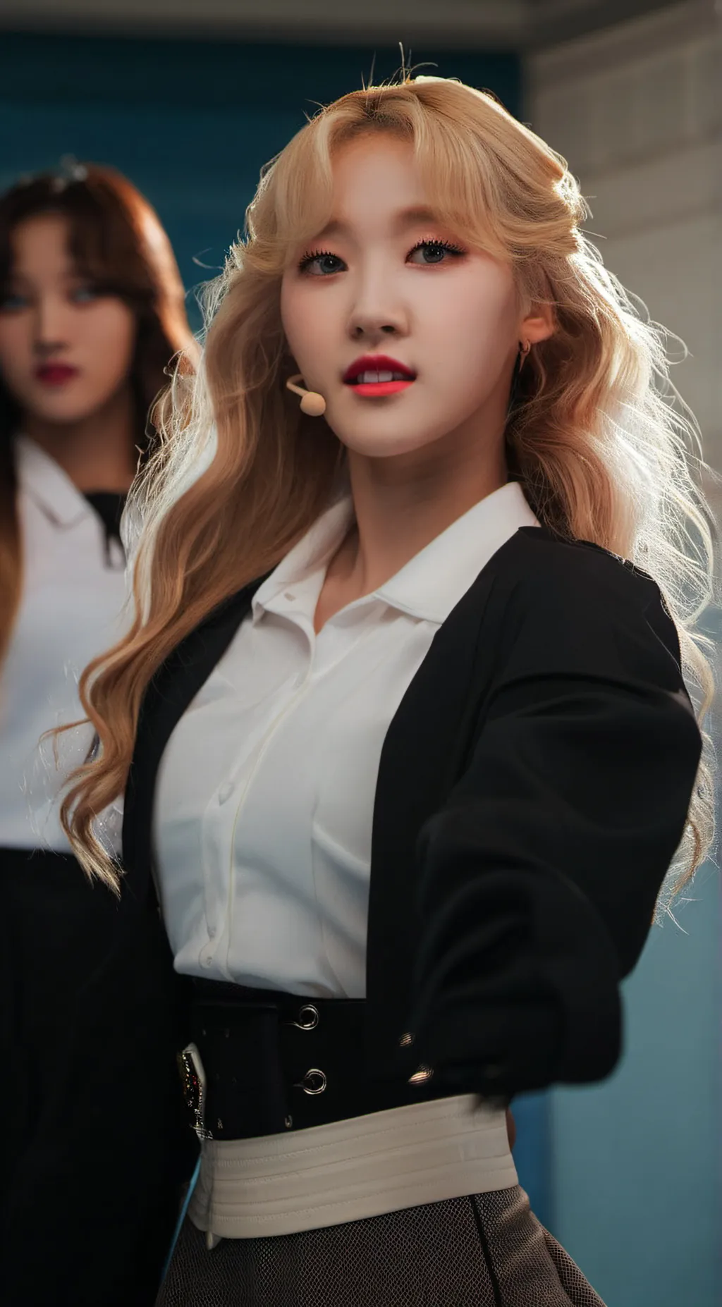 ai character: Yuqi (G) idle background