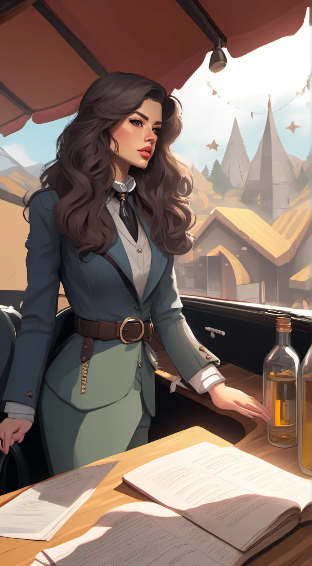 ai character: Ezara background