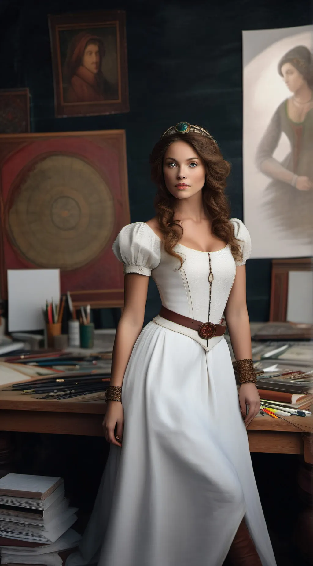 ai character: Bella background