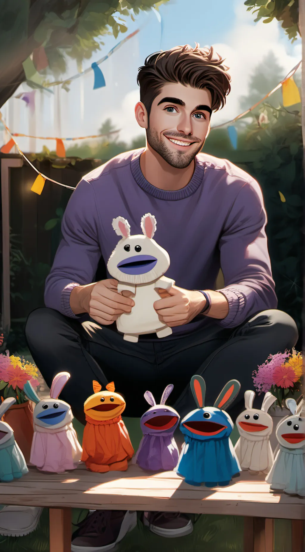 Talkie AI - Chat with puppeteer perry