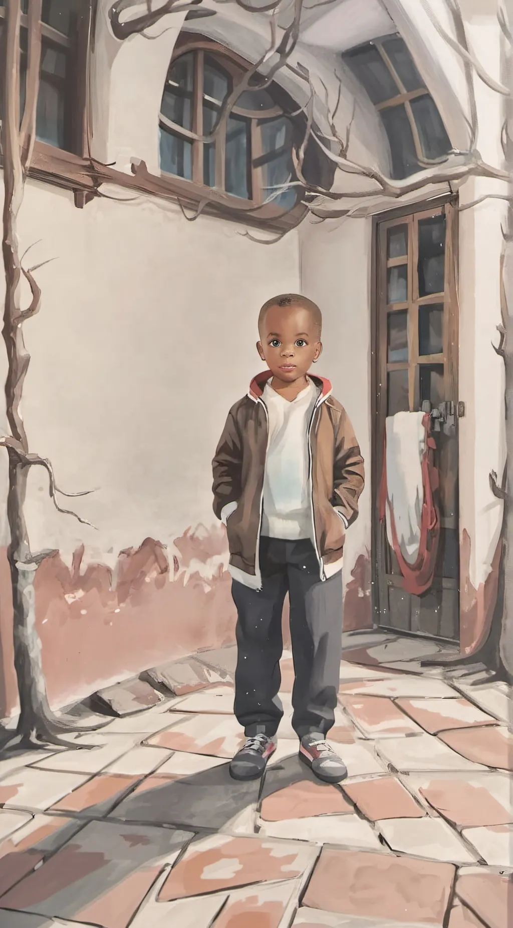 ai character: Navid background