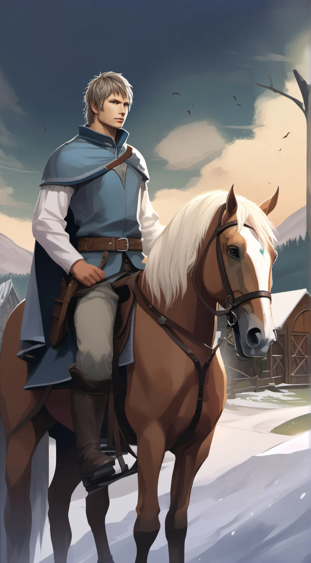 ai character: Darrien Saydar background