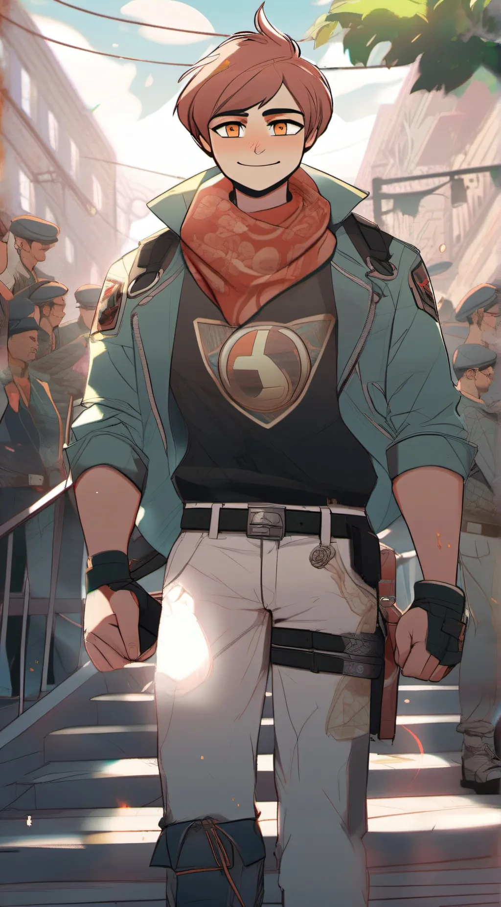 ai character: opposite Cartman  background