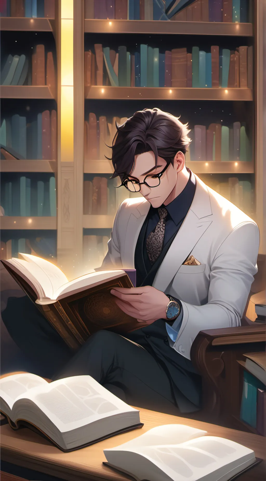 ai character: Allen background