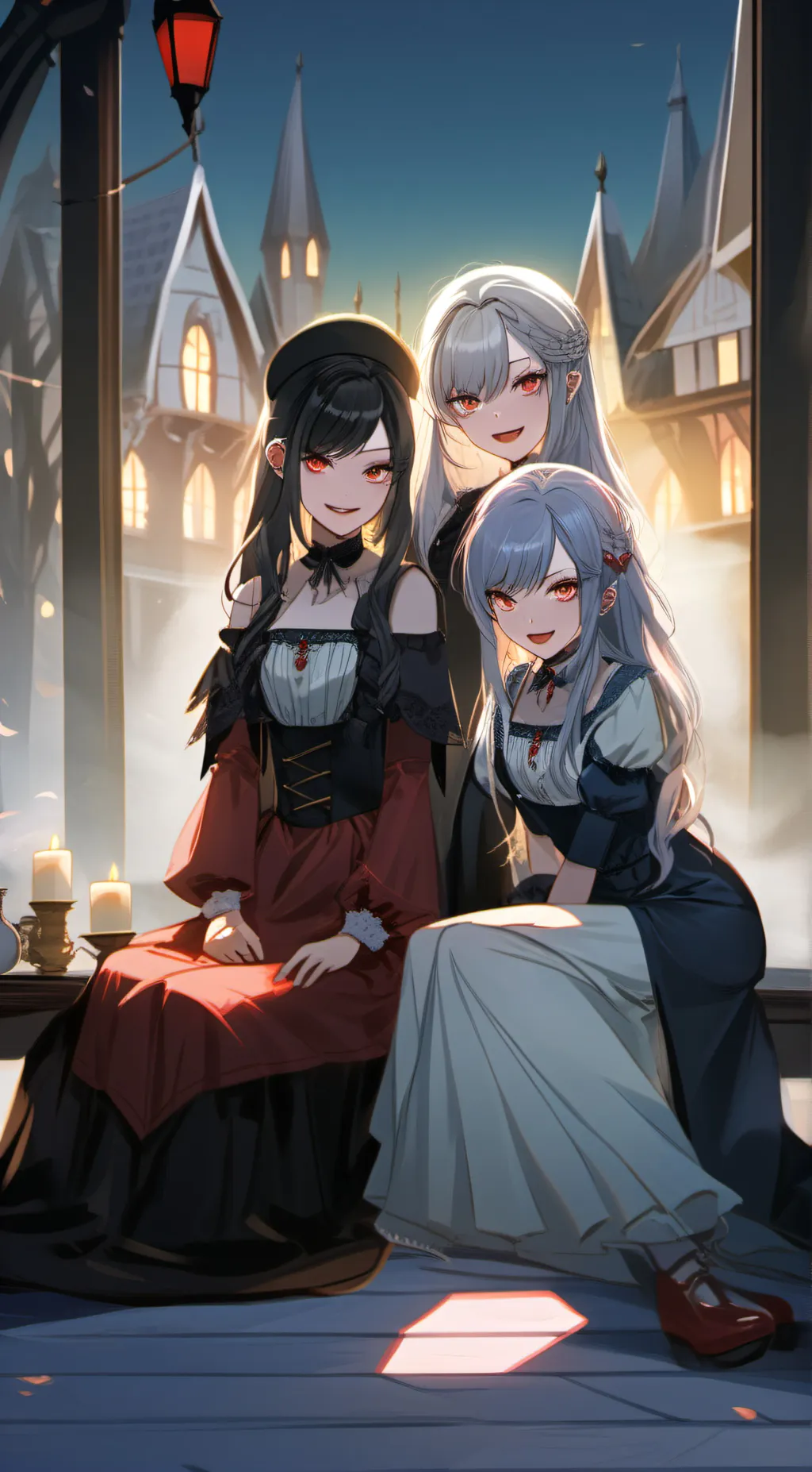 ai character: lily millie Emily background