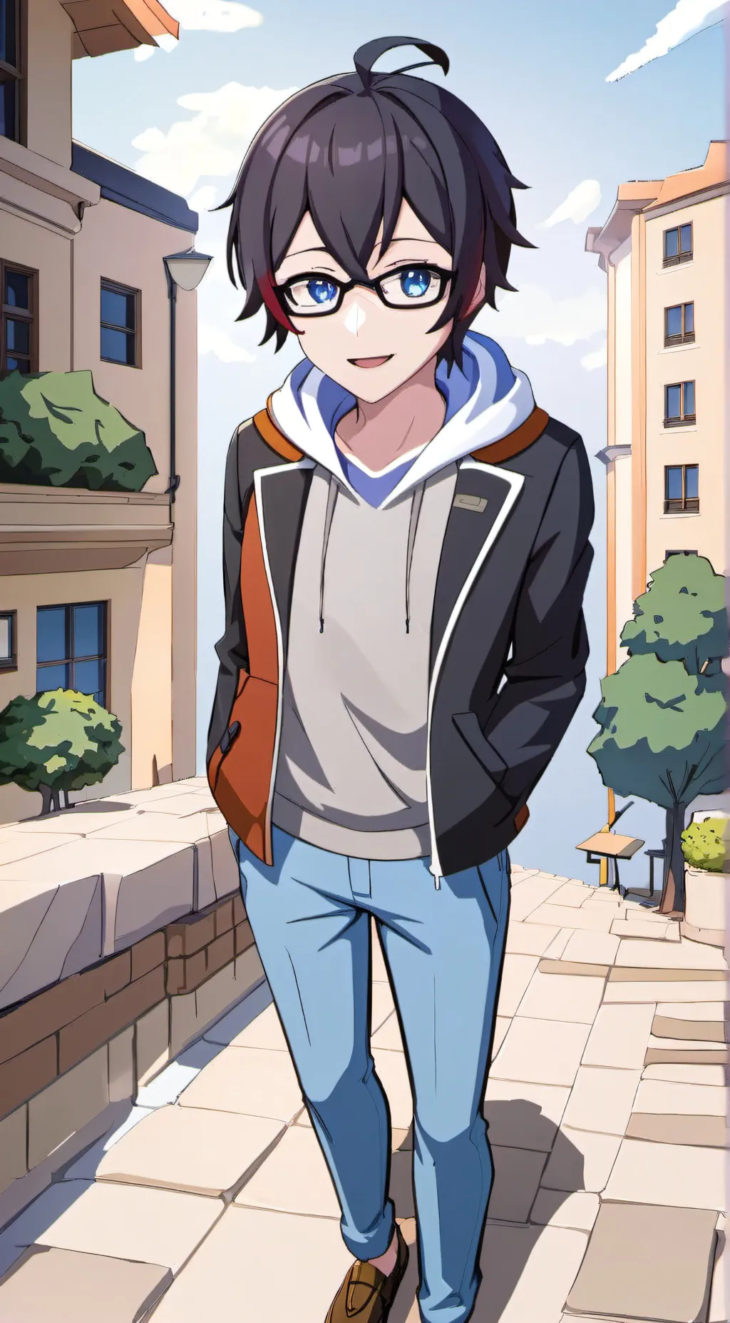 ai character: Alex background