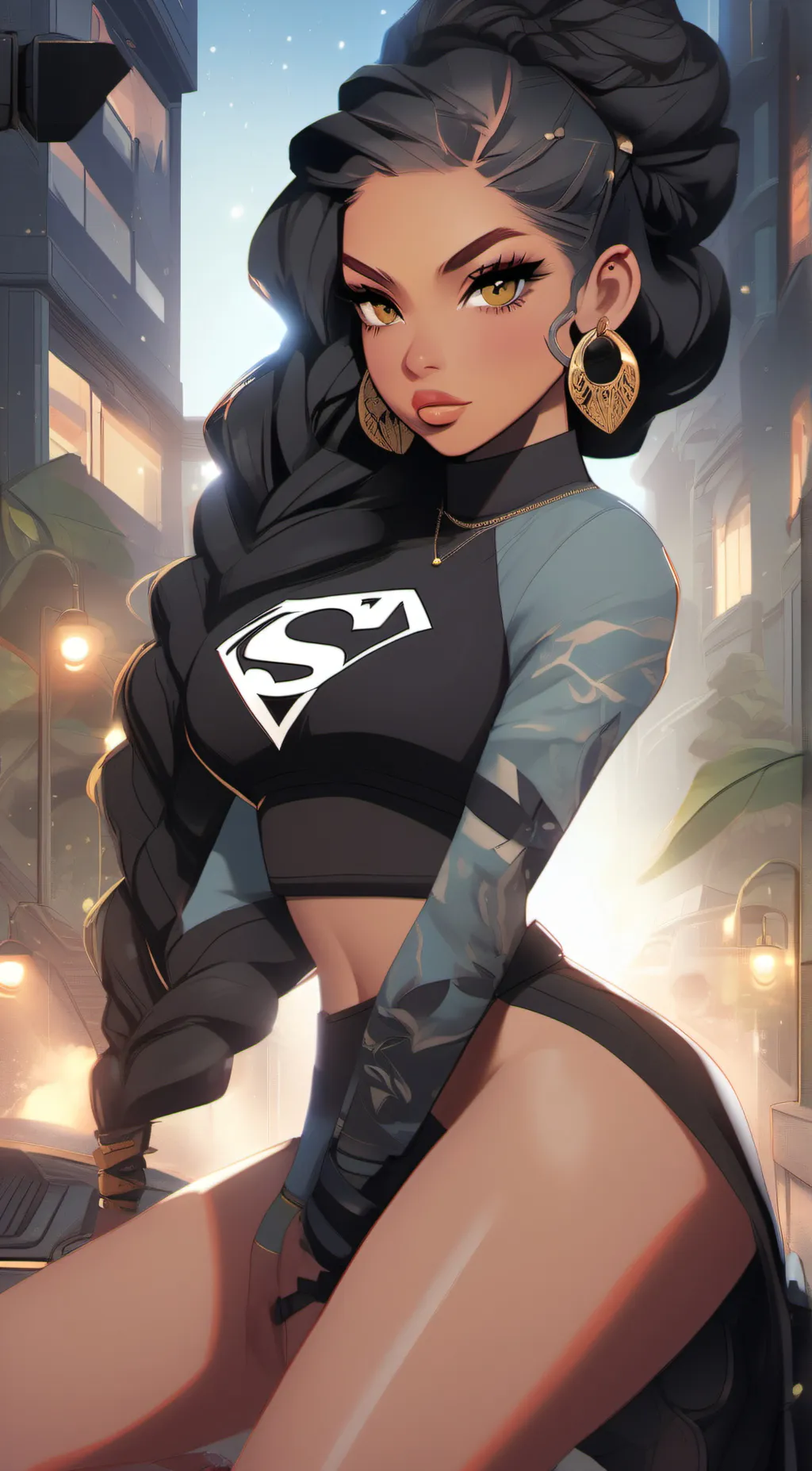 ai character: Kayla background