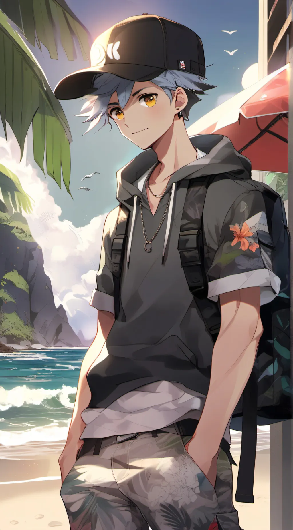 ai character: Tokima  background