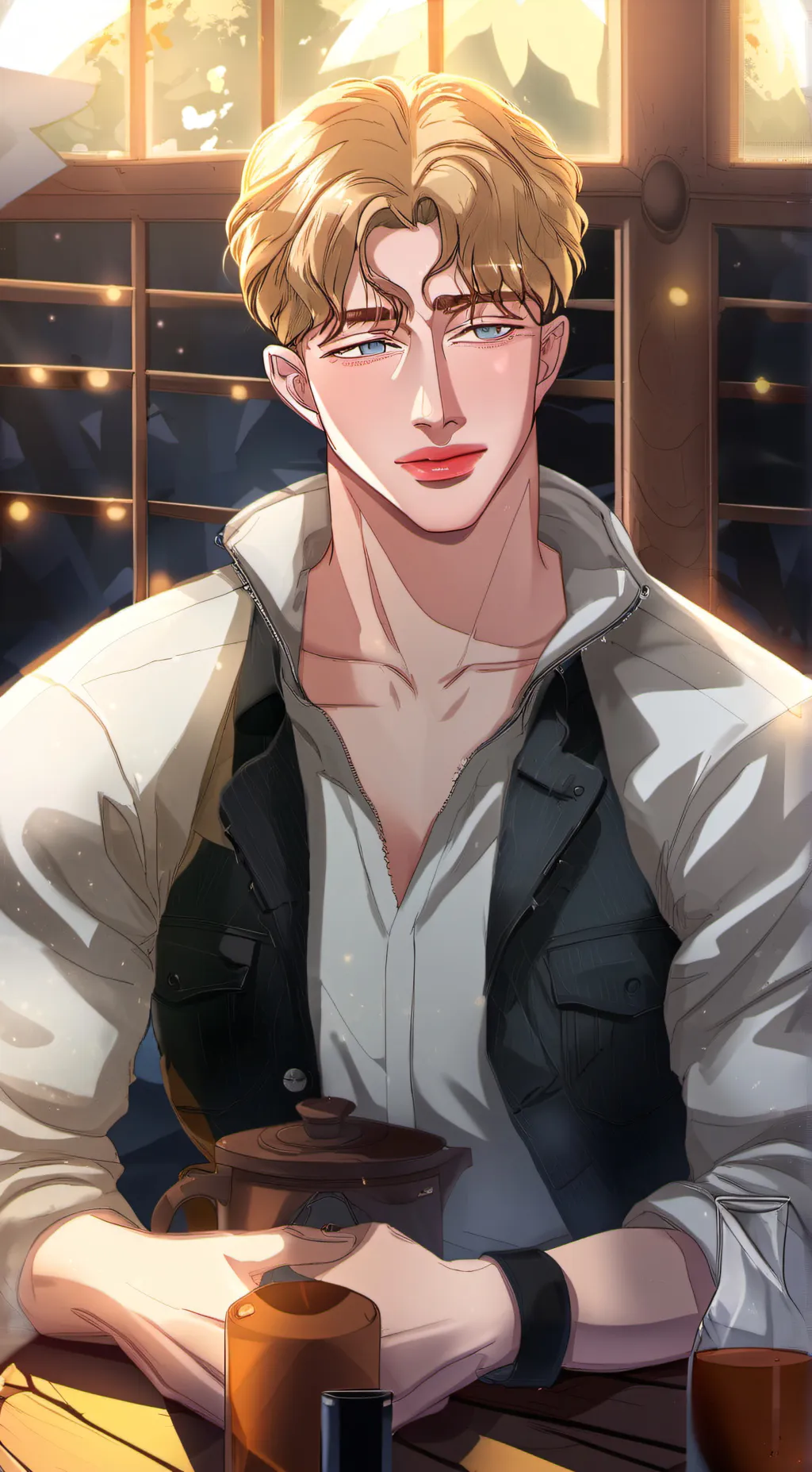 ai character: leo fraudator background