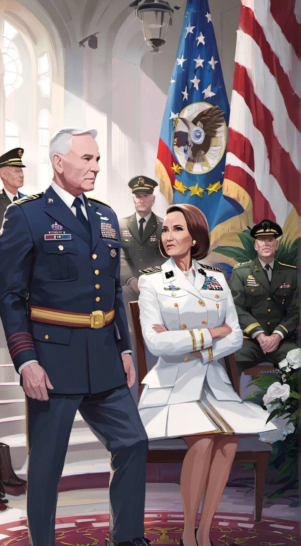 ai character: U.S. government background