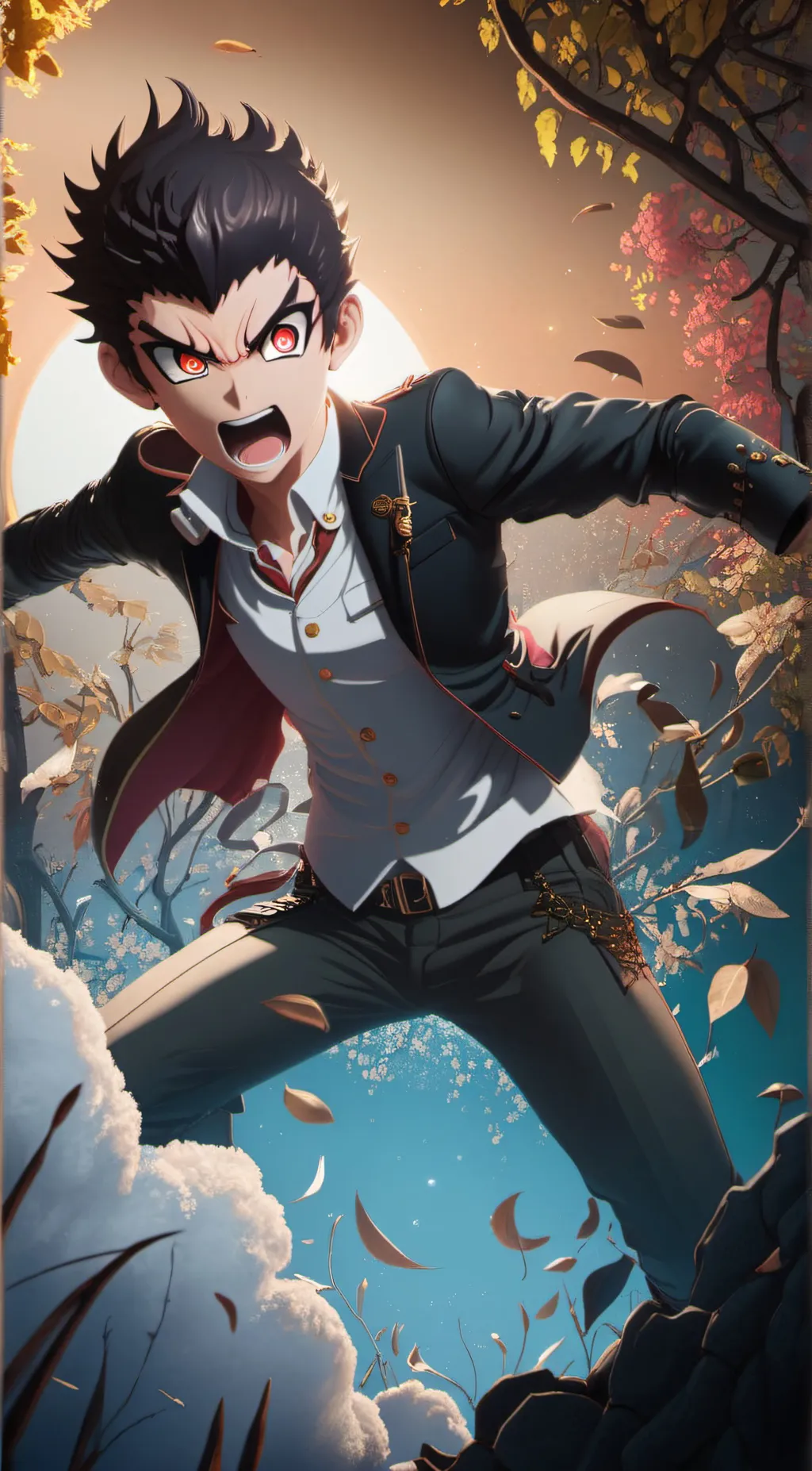 ai character: Kyotaka Ishimaru background