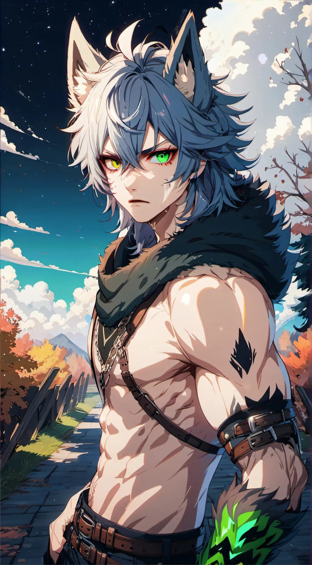 ai character: jaxon  background