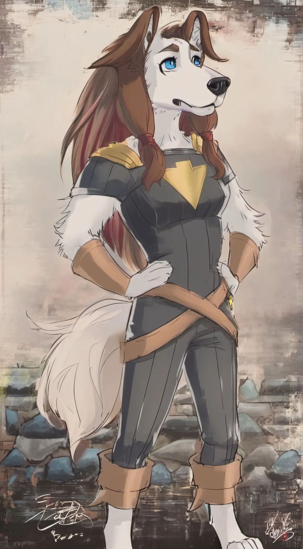 ai character: Colleen  background