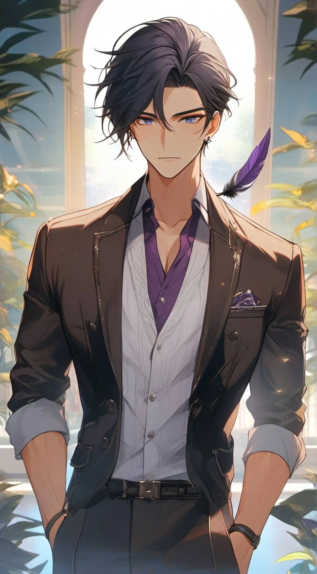 ai character: Dabi background