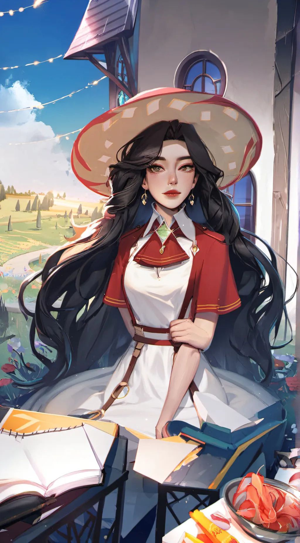 ai character: Mom background