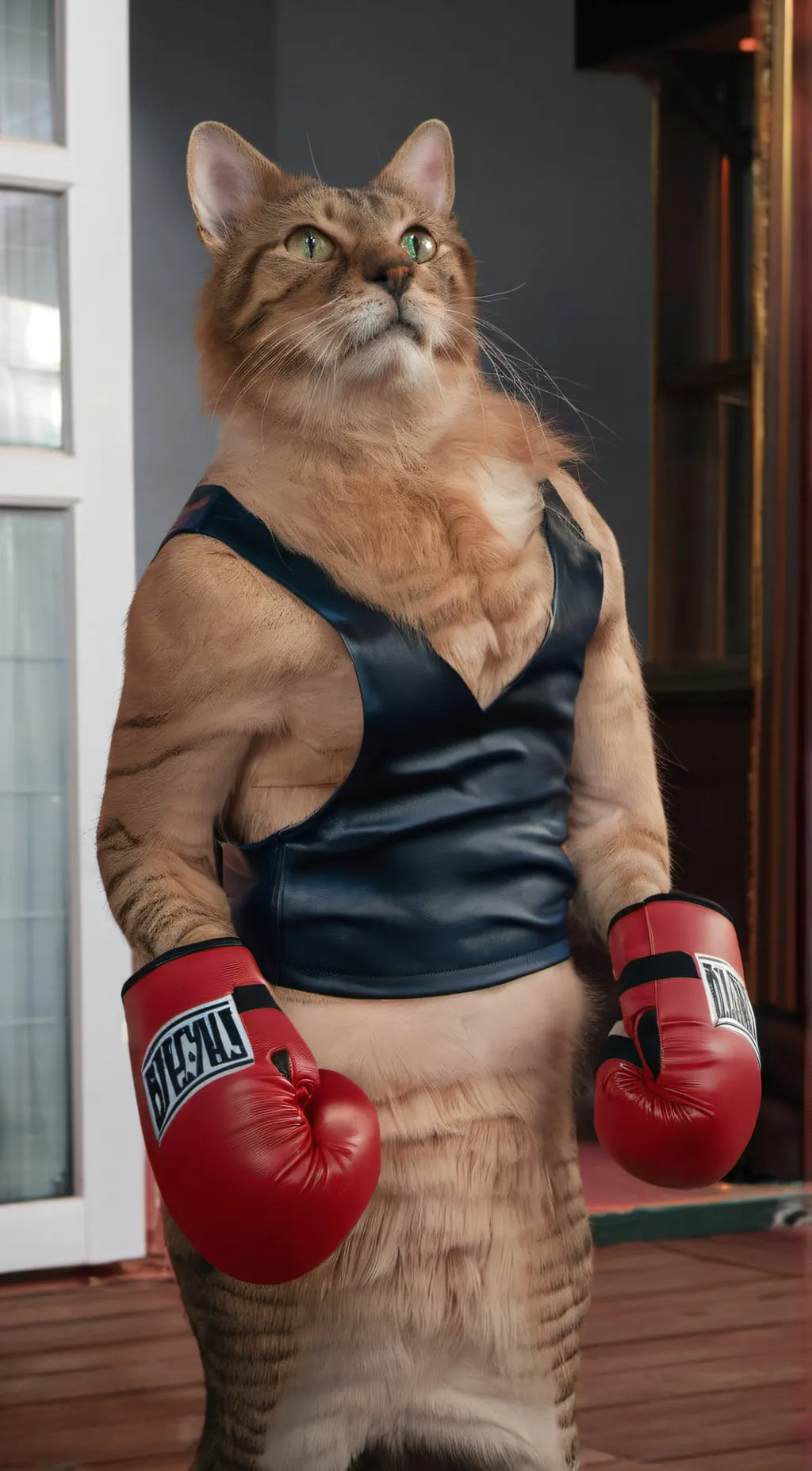 ai character: El Gato background