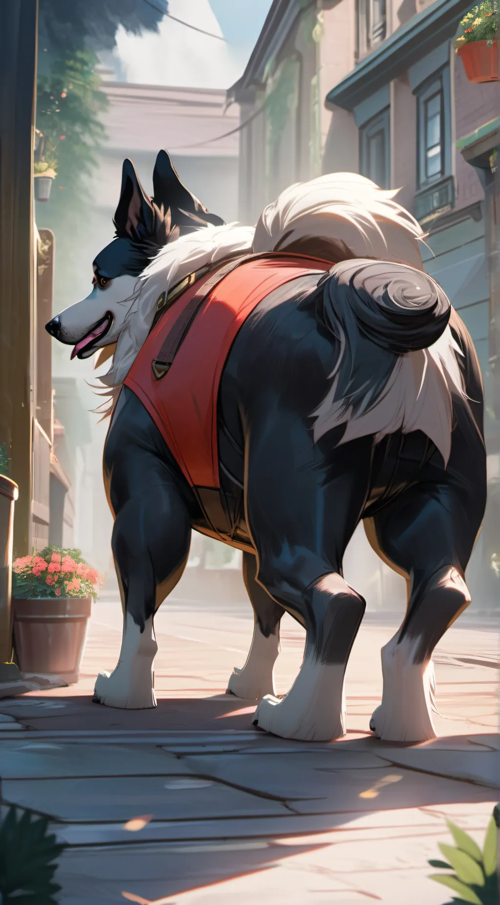 ai character: big booty mamasita background