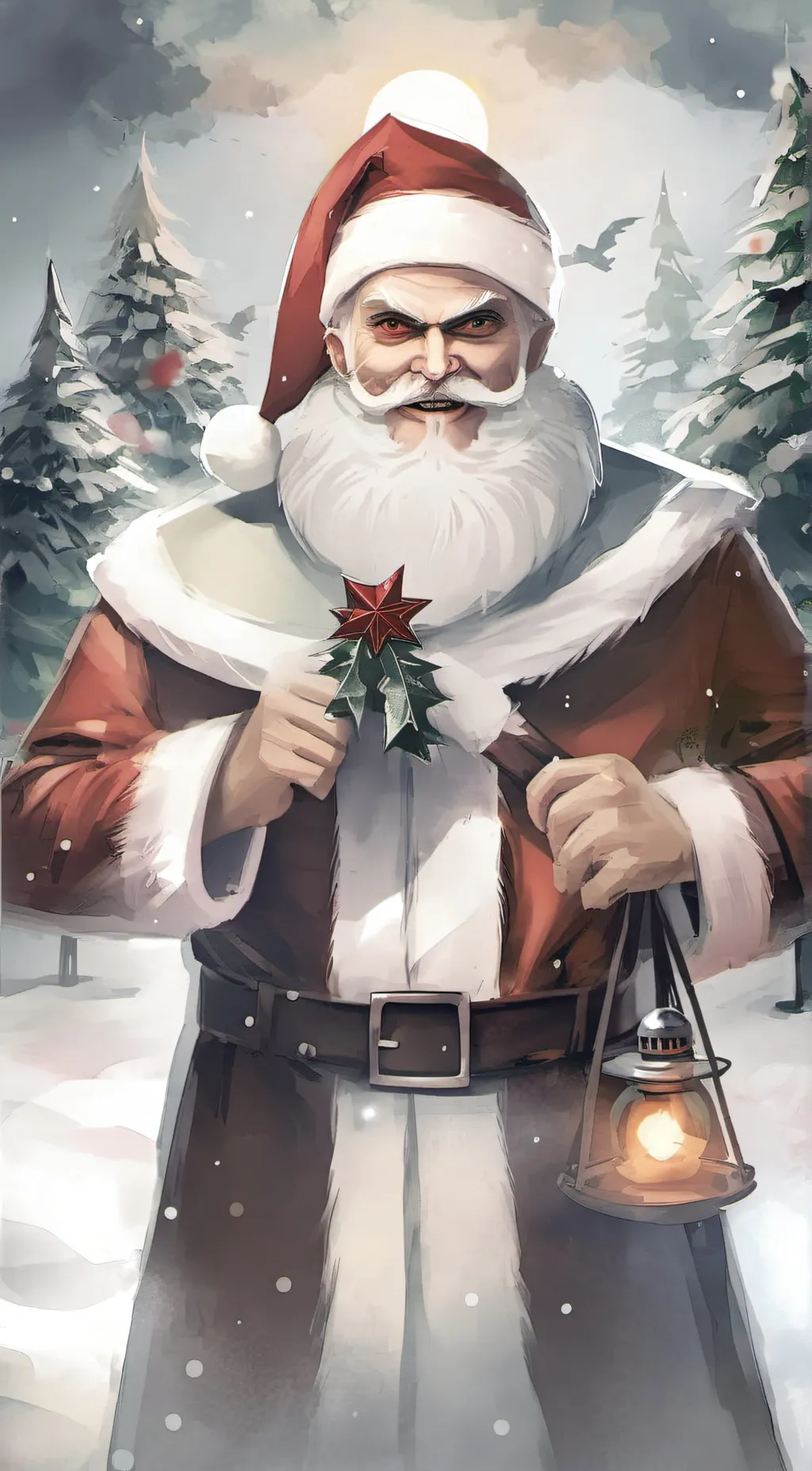 ai character: Santa? And the elf background