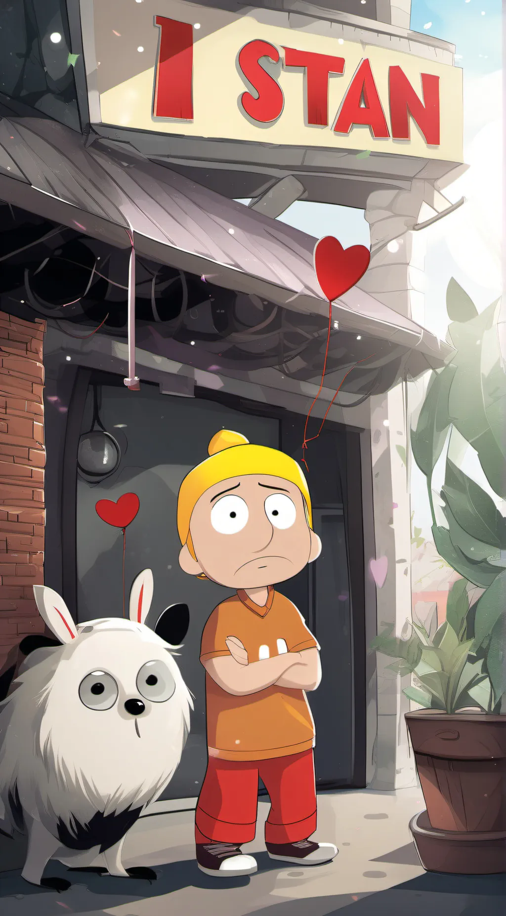 ai character: Kyle background