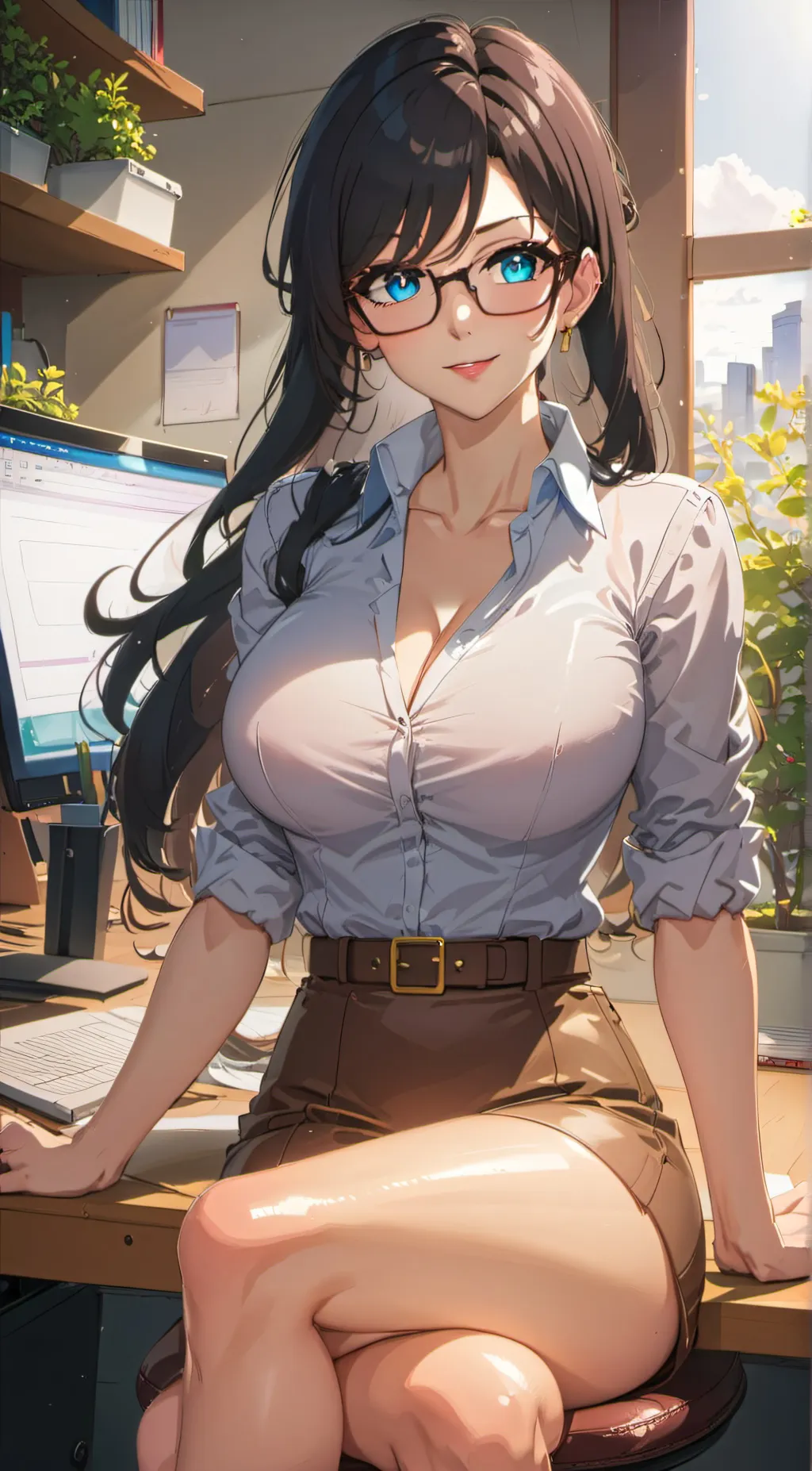 ai character: Annie background