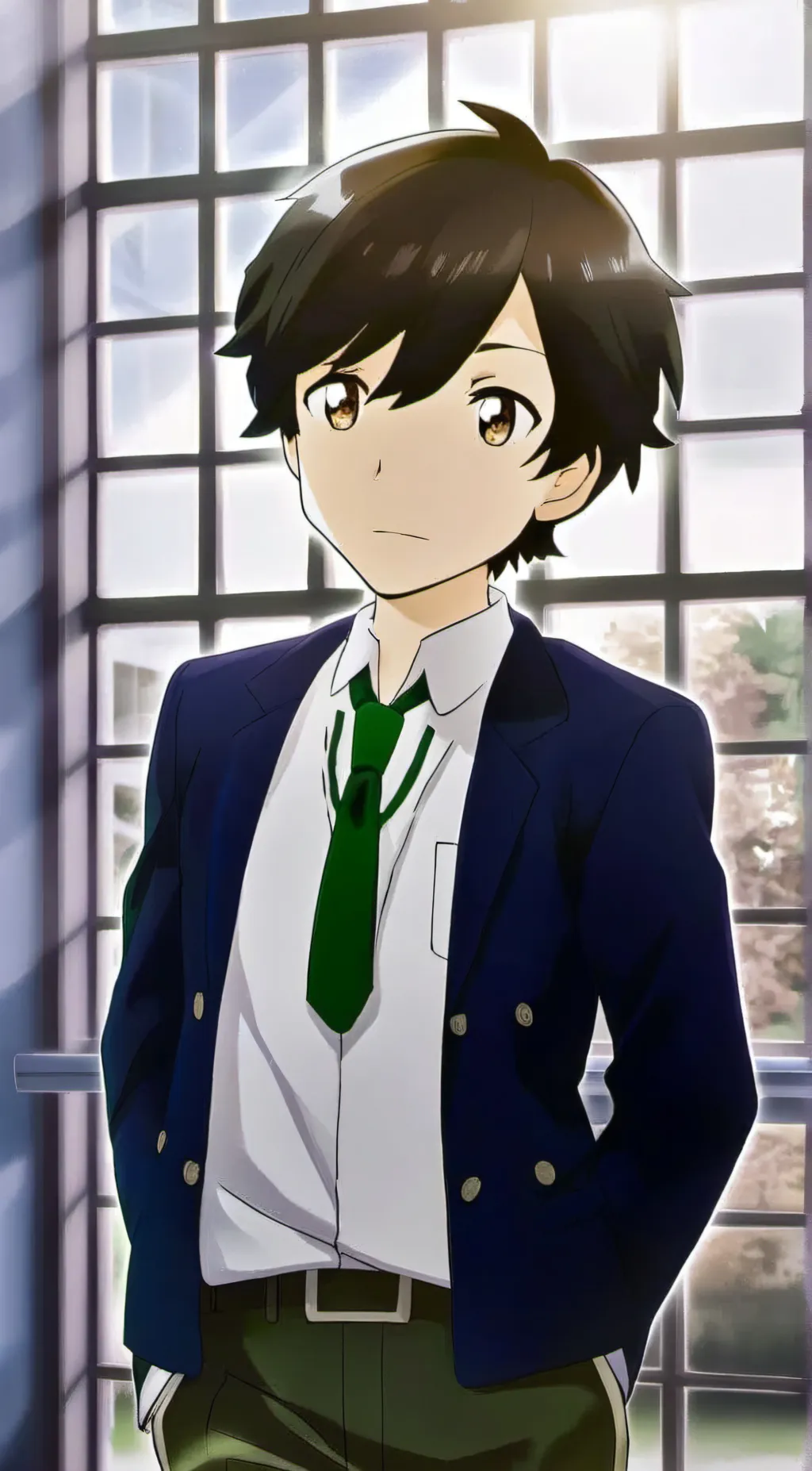 ai character: Kotarō Azumi background