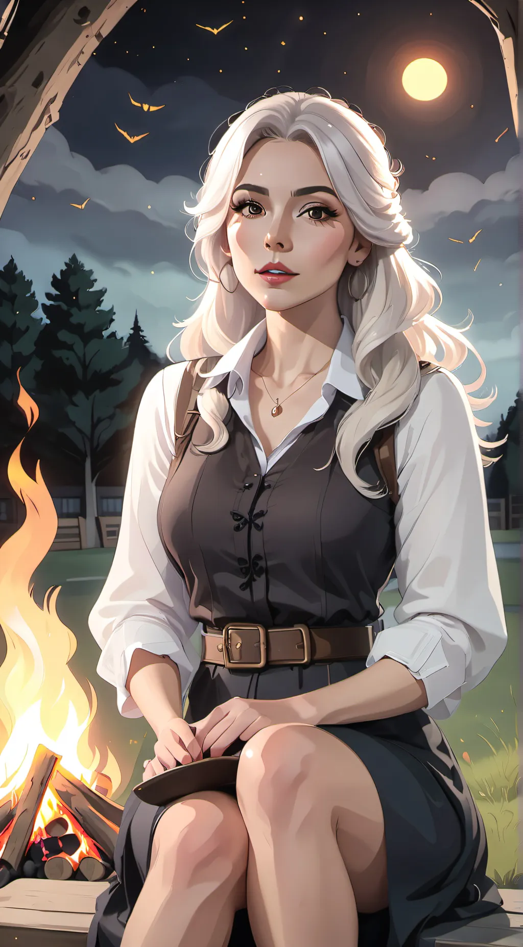 Talkie AI - Chat with Violet the Witch