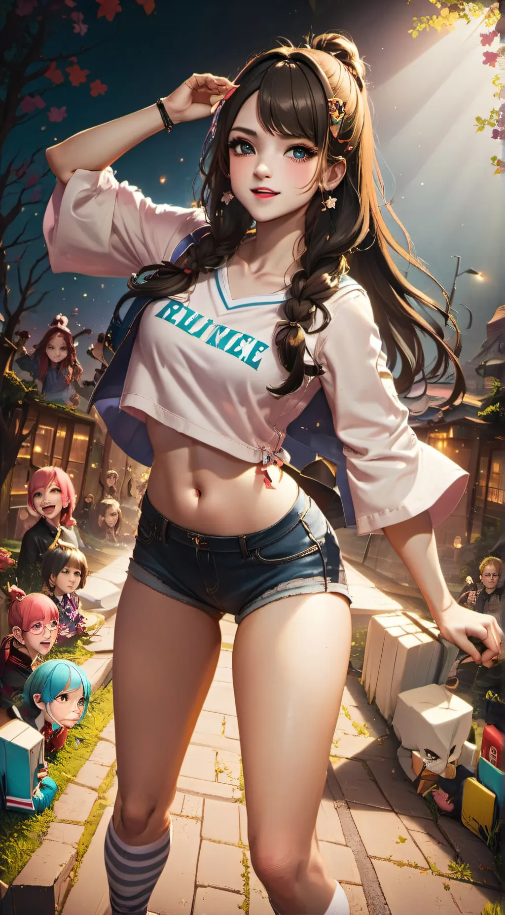 ai character: Zura background
