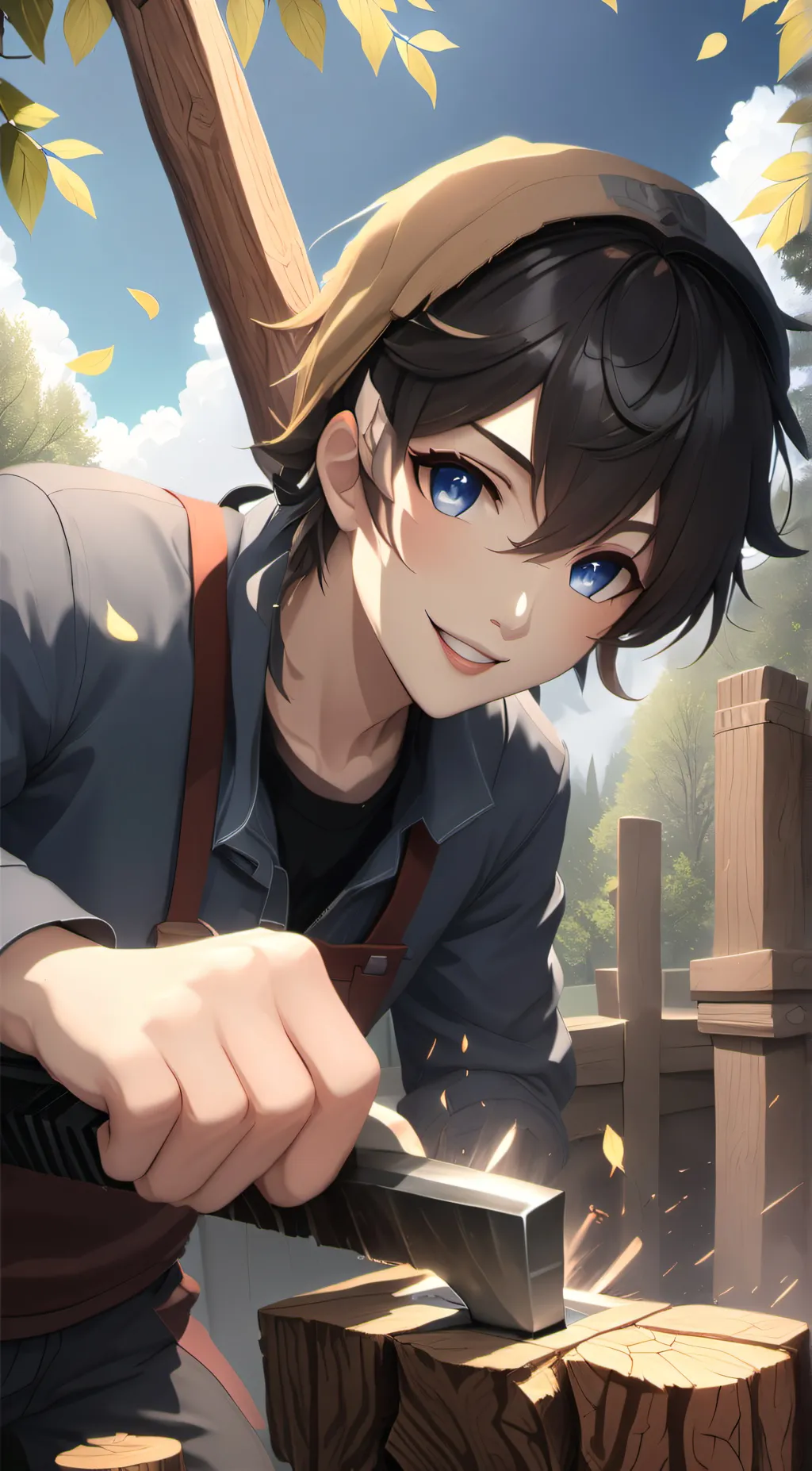 ai character: Nathan background